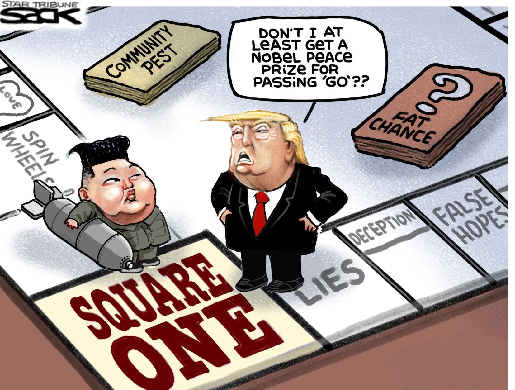 Nukeopoly by Steve Sack, The Minneapolis Star-Tribune